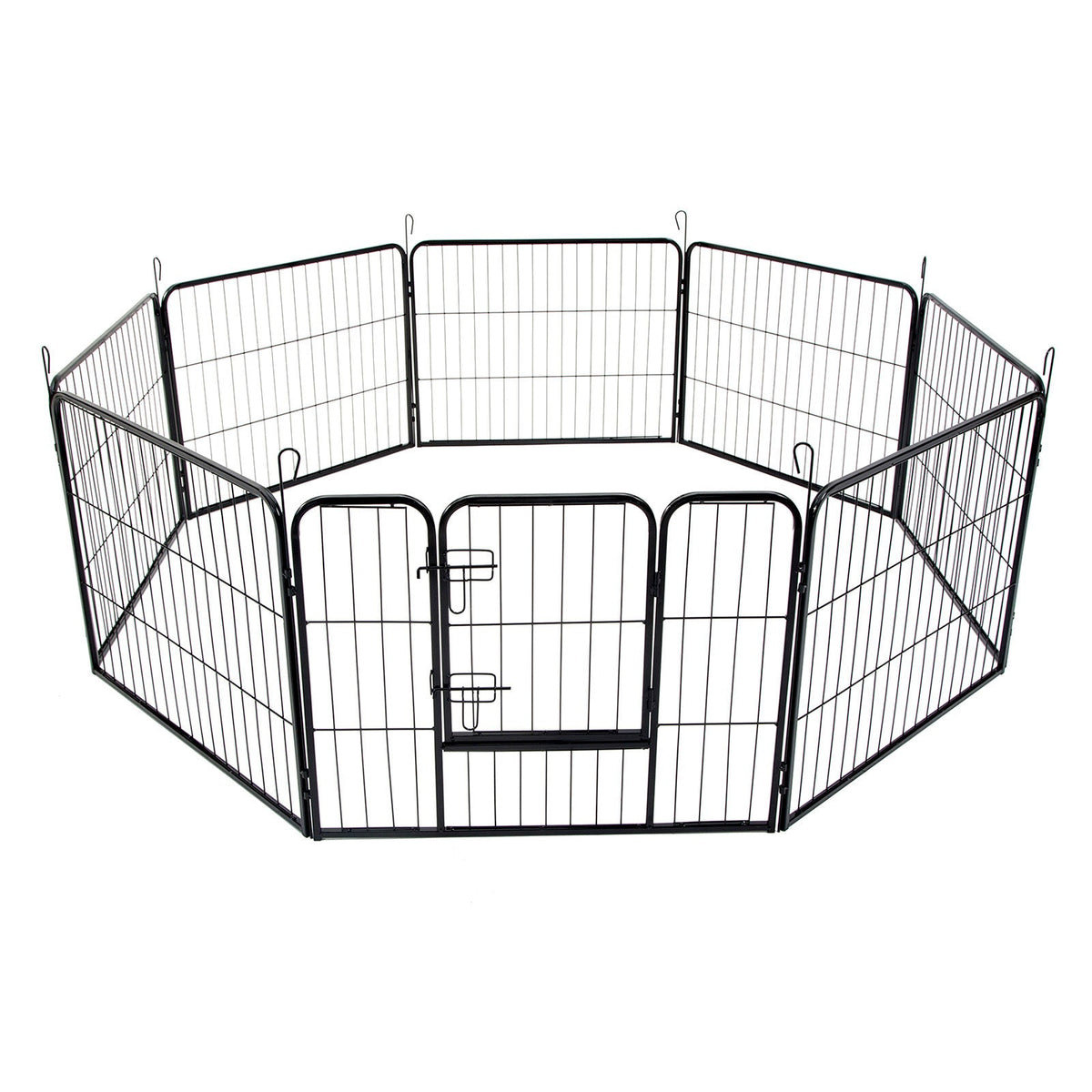 40 Best 8 Panel Pet Playpen Dog Cage Puppy Exercise Crate Enclosure Rabbit Fence"