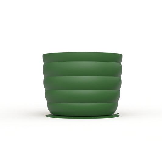 Green Large Anti-Choke Slow Feeder Dog Bowl - Non-Slip, Spill-Resistant Pet Feeding Dish